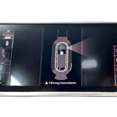 Aufrüstung Parkpilot für Audi A6 4A, A7 4K, A8 4N, Q7, Q8 4M, e-tron GE  Modelljahr: Bis Modelljahr 2019, PR-Nummer: GS0
