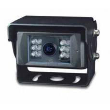 1/3 CCD Farb-Kamera 12V 120° schwarz beheizt mit Audio & IR