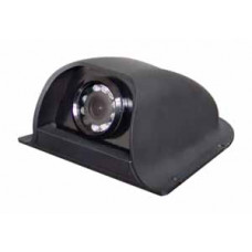 1/3 CCD seitliche Farb-Kamera 12V 120° schwarz mit IR